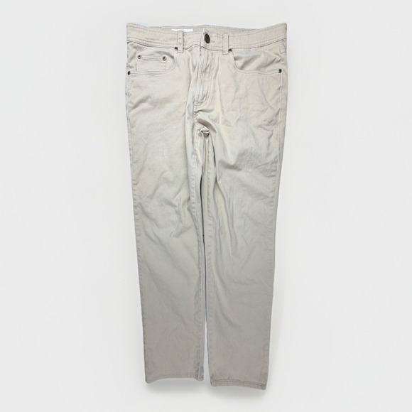 Onward Reserve Other - Onward Reserve Mens 5-Pocket Pants Khaki Tan Straight Leg Cotton‎ Blend 32x28